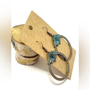 NEW INVENTORY! Gorgeous Antiqued Copper Boho Earrings with a Patina Finish​